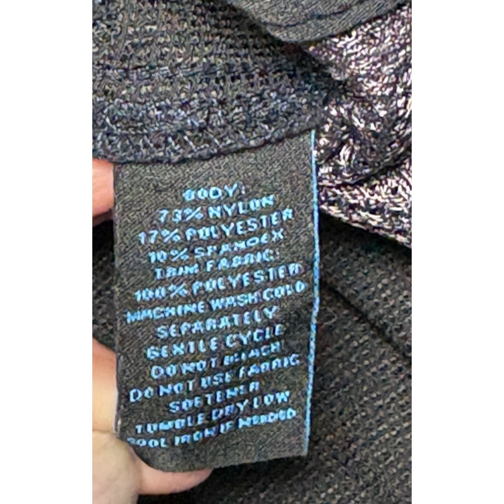 EMS Womens 8 Hiking Pants Eastern Mountain Sports Black Nylon Sport Stretch - Picture 8 of 13